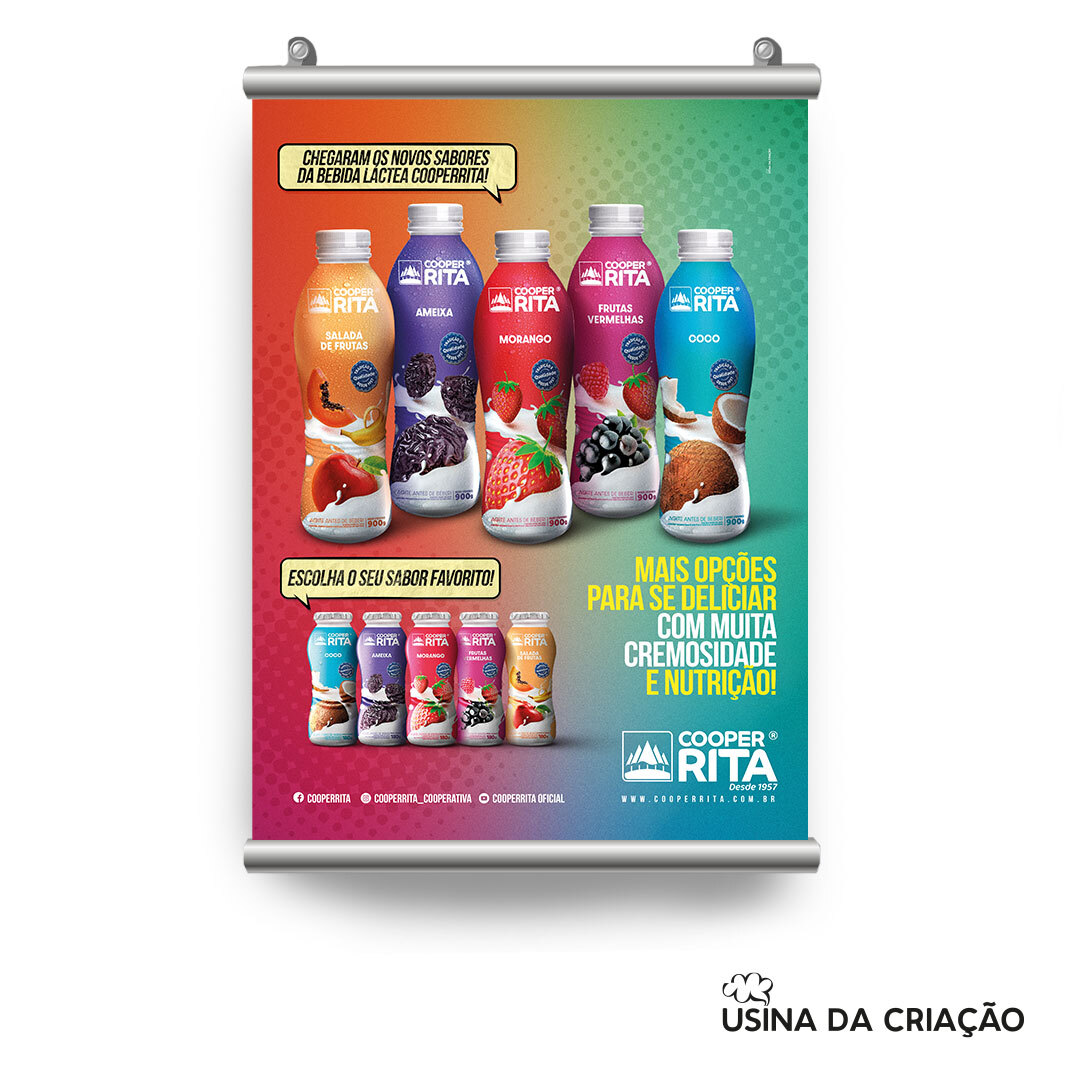 Campanha de Lançamento de Bebidas Lácteas - CooperRita
