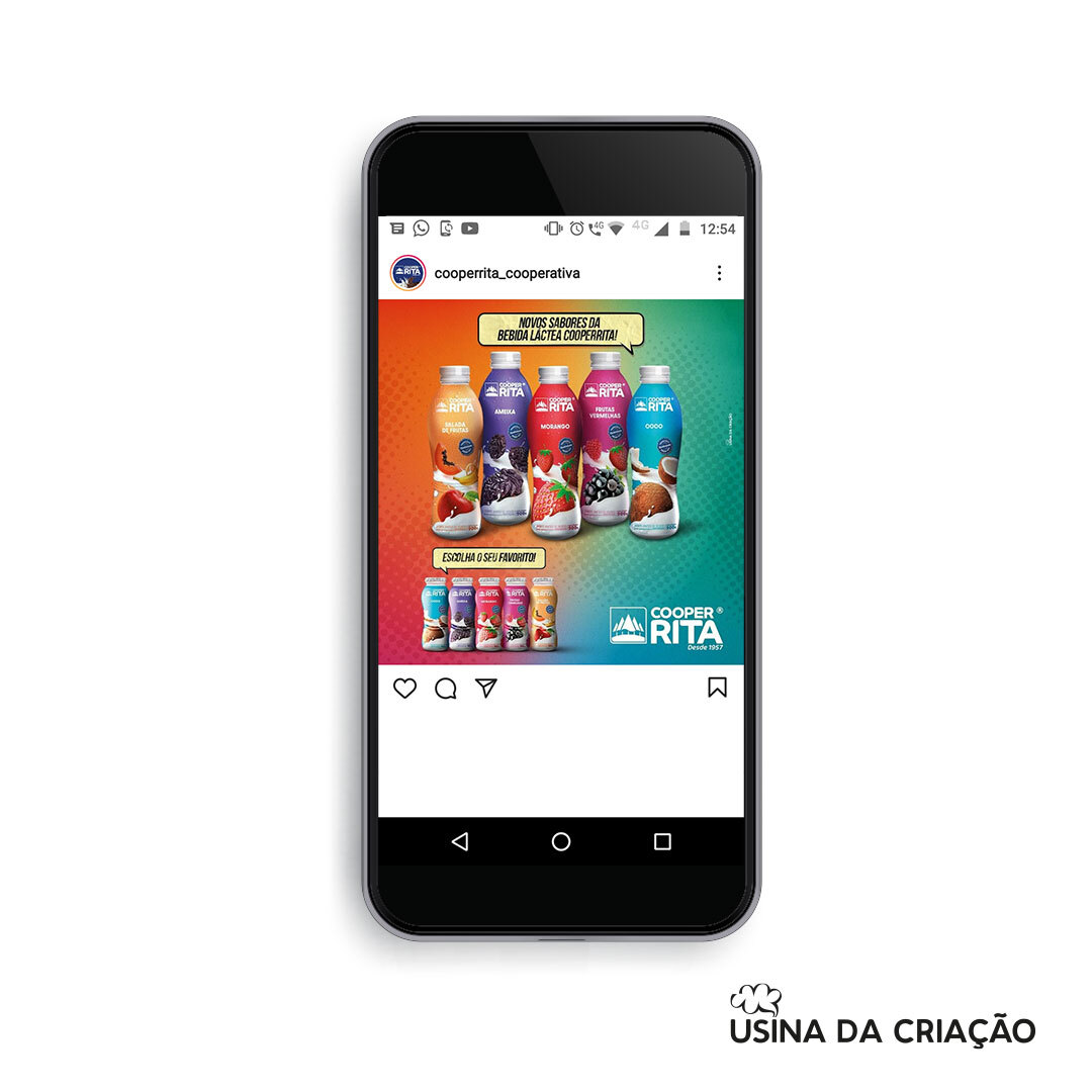 Campanha de Lançamento de Bebidas Lácteas - CooperRita