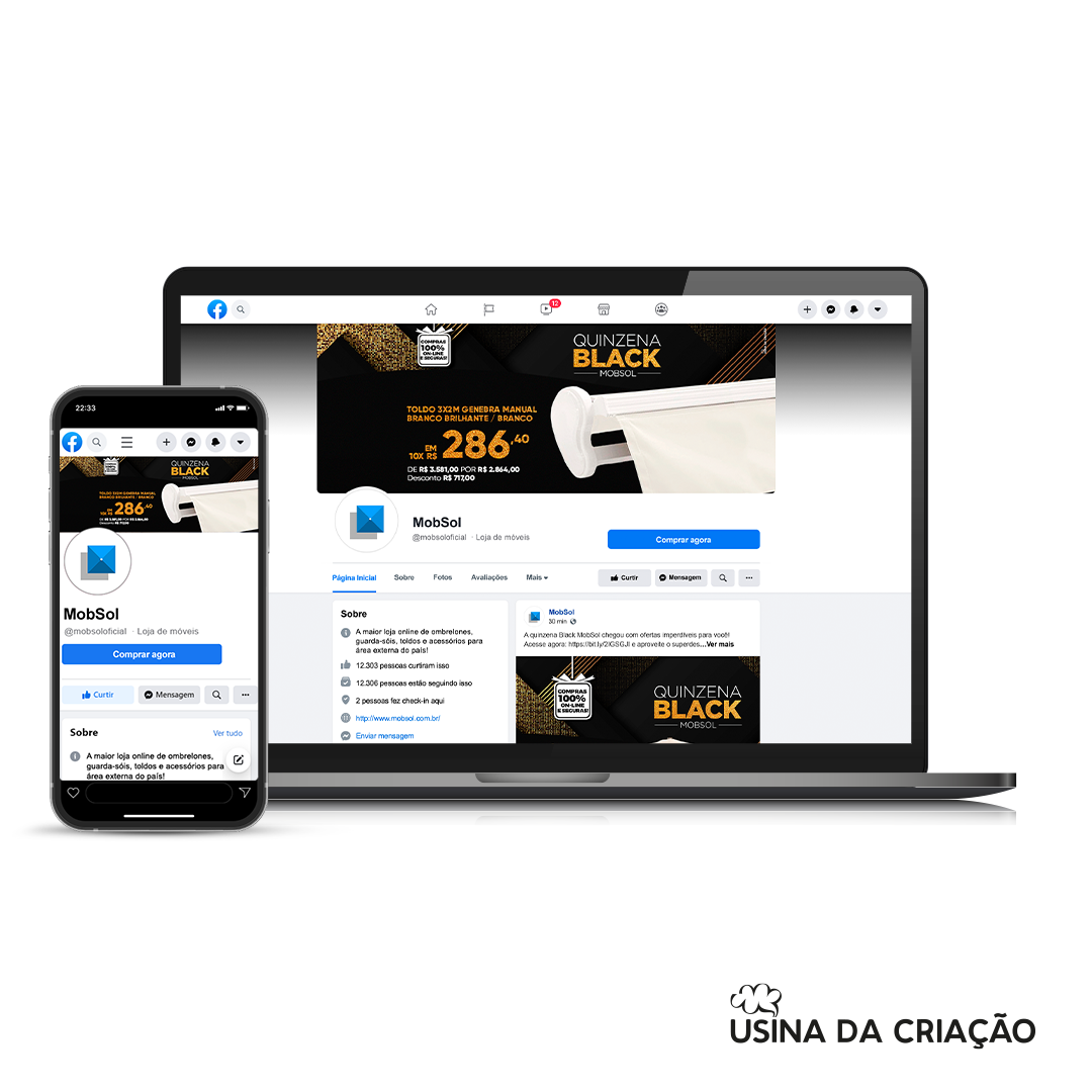 Campanha Quinzena Black- Mobsol