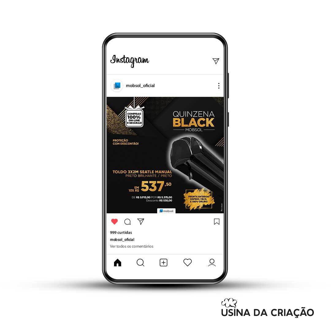 Campanha Quinzena Black- Mobsol