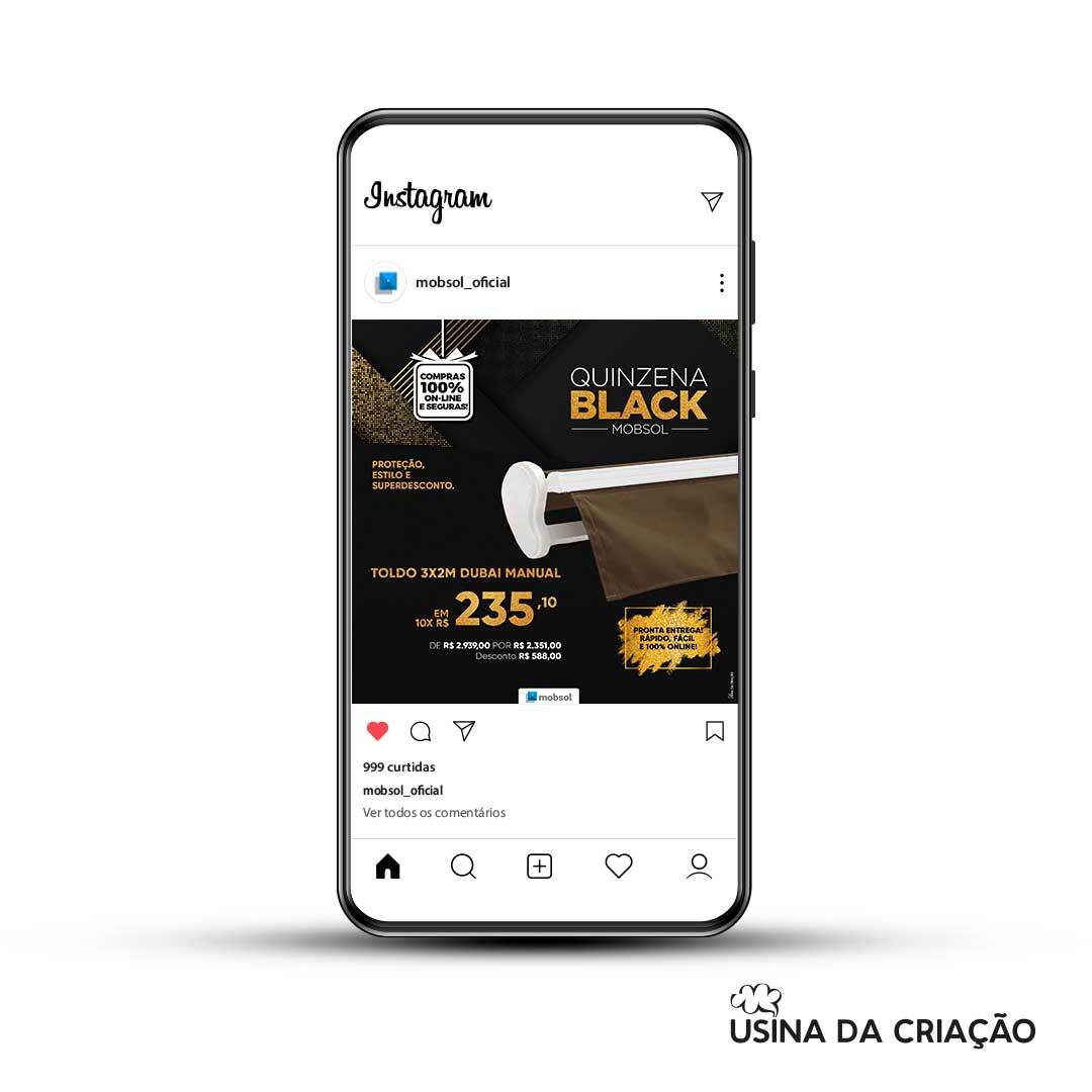 Campanha Quinzena Black- Mobsol
