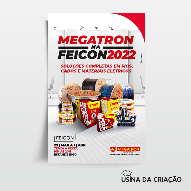 Comunicação da Feicon - Megatron - Banner