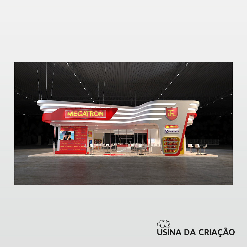 Comunicação da Feicon - Megatron - Estande