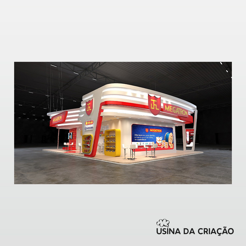 Comunicação da Feicon - Megatron - Estande