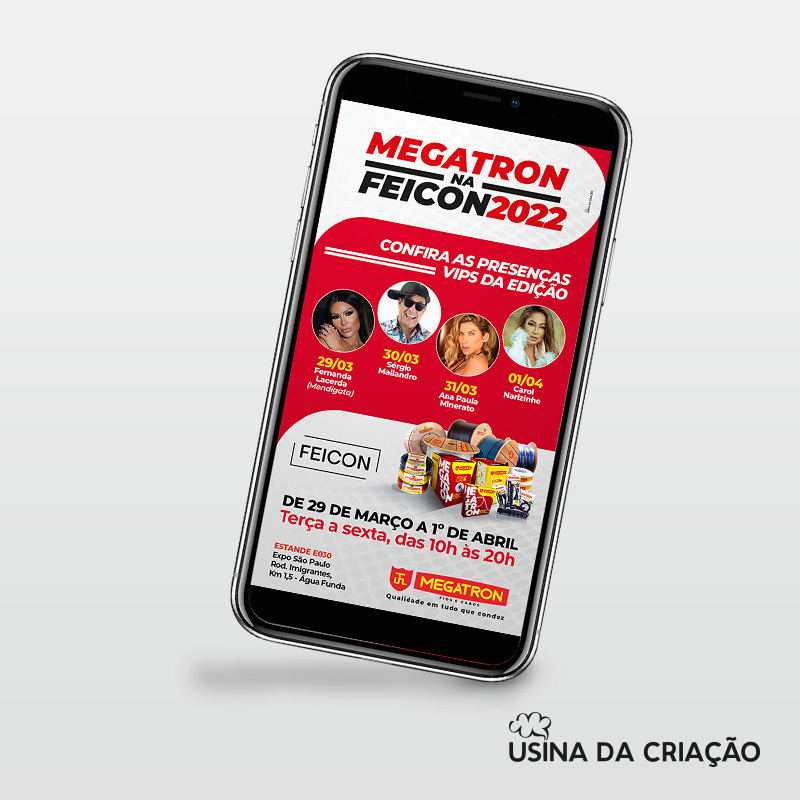Comunicação da Feicon - Megatron - WhatsApp