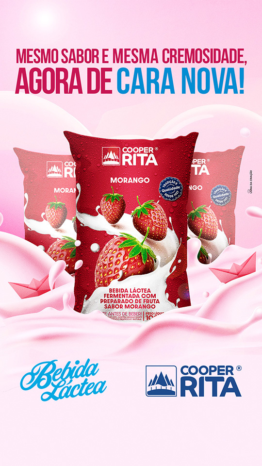 Embalagem Saquinho - CooperRita - Stories