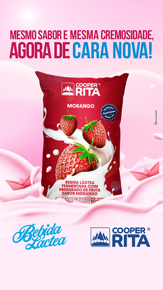 Embalagem Saquinho - CooperRita - Stories