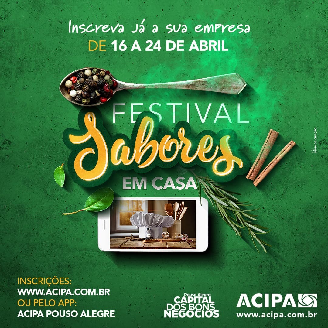 Festival Sabores em Casa - Acipa