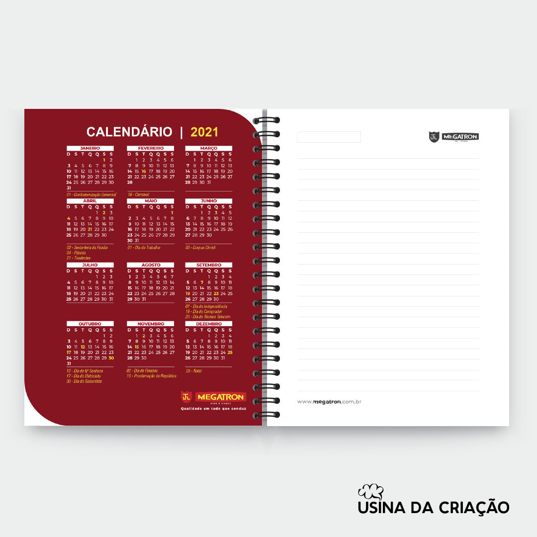 Caderno Promocional - Megatron