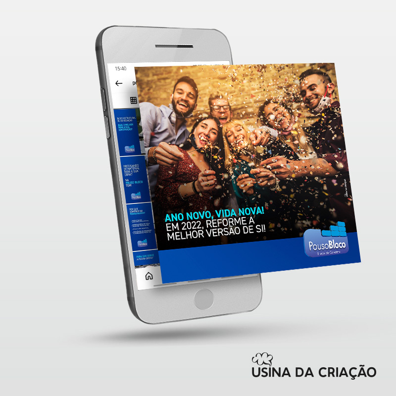Redes Sociais - Pouso Bloco