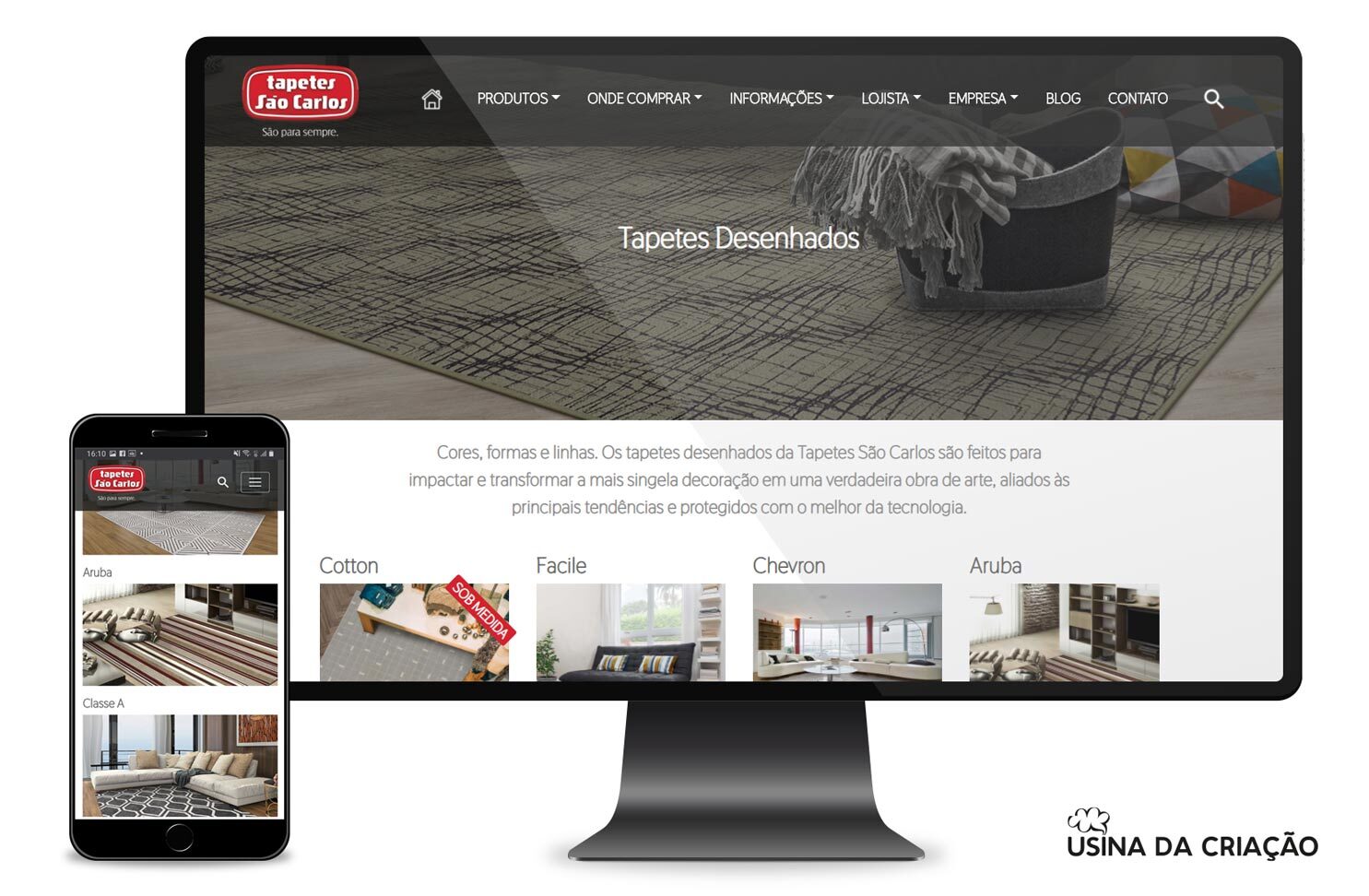Site - Tapetes São Carlos