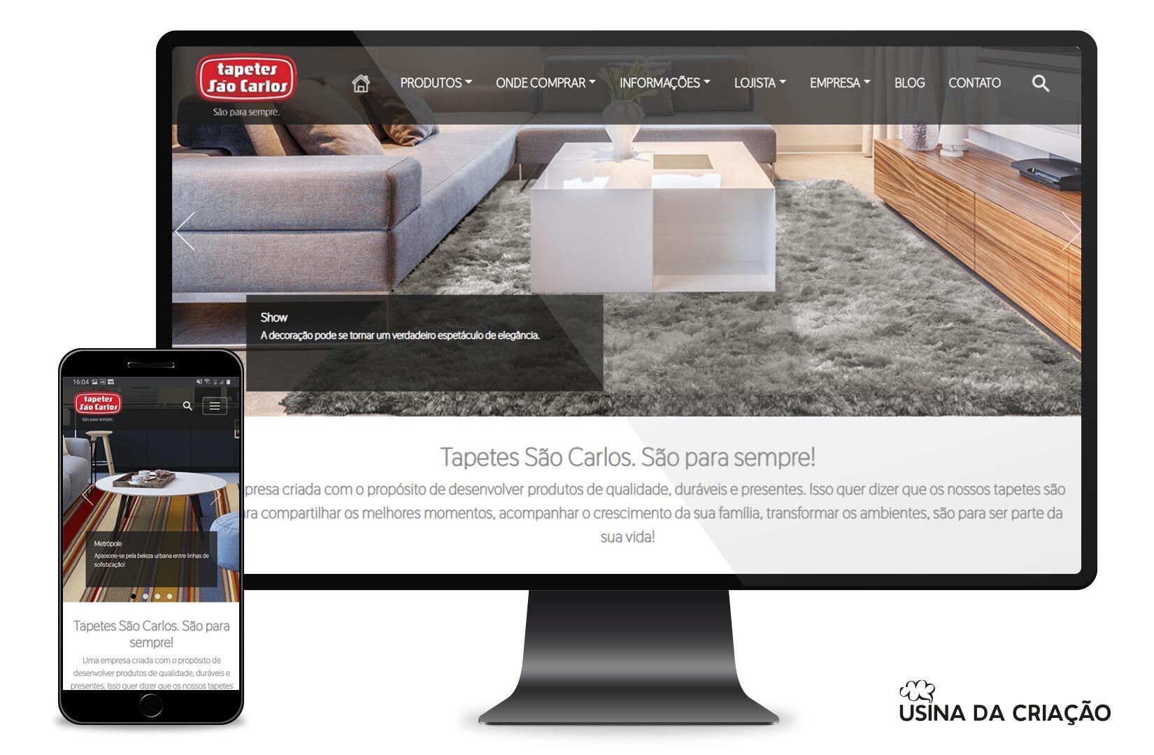 Site - Tapetes São Carlos