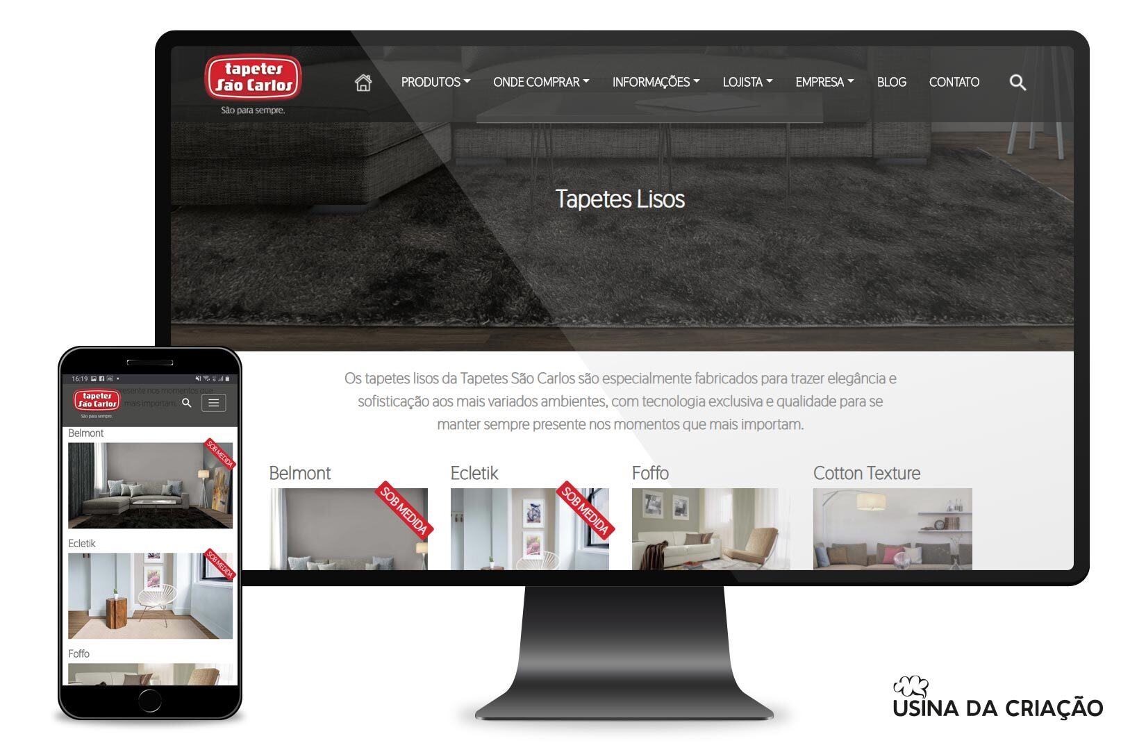 Site - Tapetes São Carlos